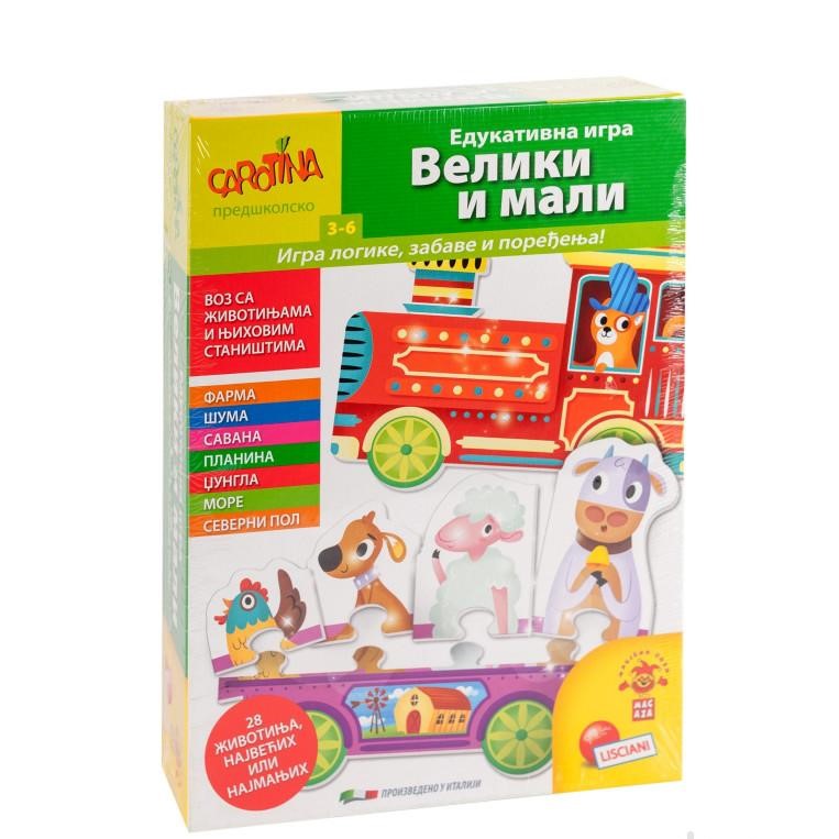 CAROTINA SR EDUKATIVNA IGRA VELIKI I MALI