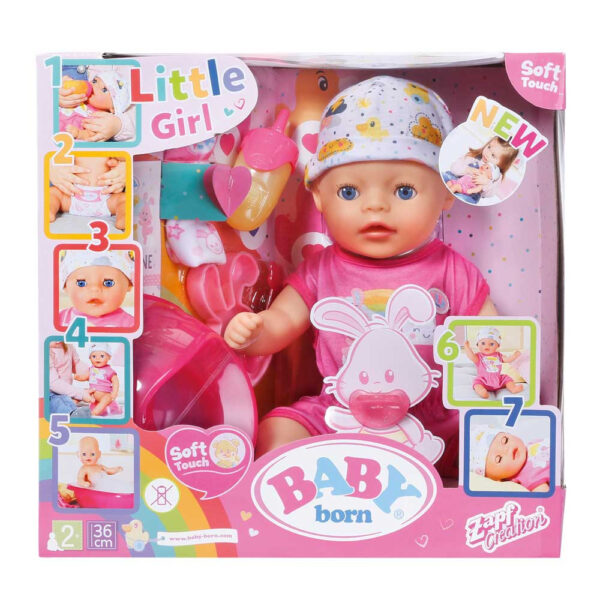 BABY BORN SOFT TOUCH LITLE GIRL