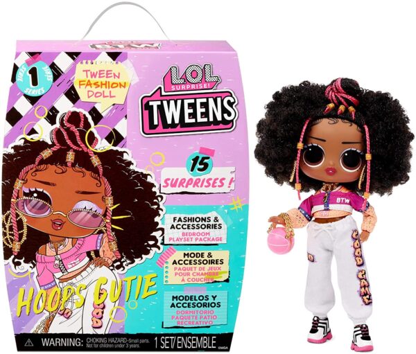 LOL SURPRISE HOOPS CUTIE TWEENS DOLL ASST