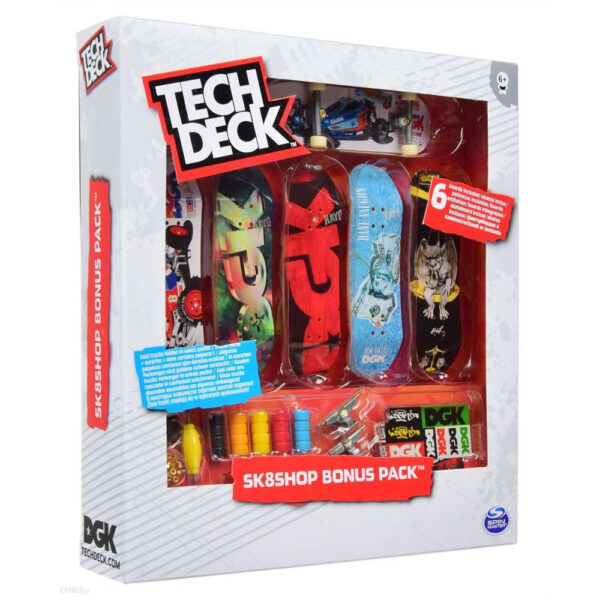 TECH DECK BONUS PACK ASST