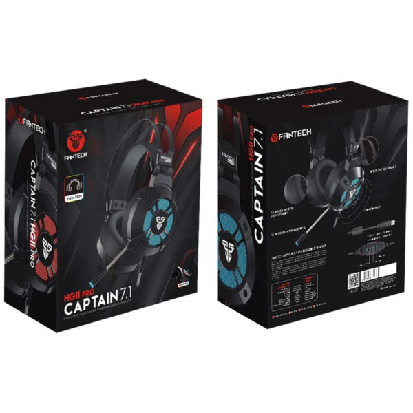 Slusalice gaming Fantech HG11 Pro Captain 7.1 crne - Image 2