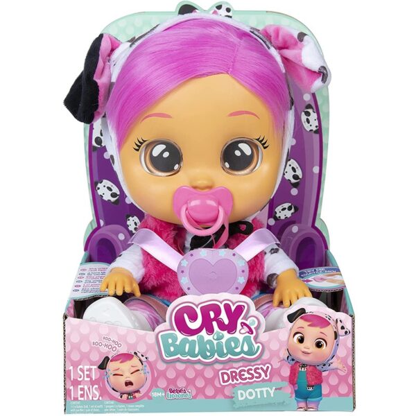 CRYBABIES DRESSY PLACLJIVICE ASST