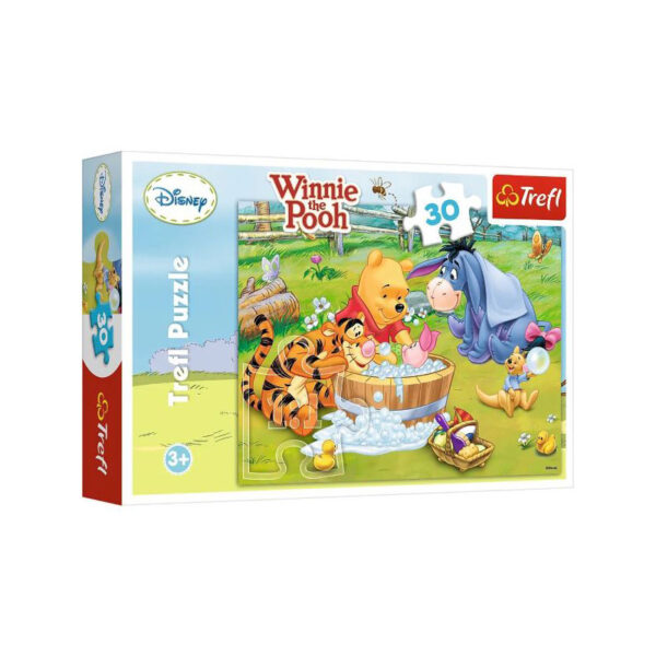 PUZZLE 30 PIGLET IS TAKING A BATH