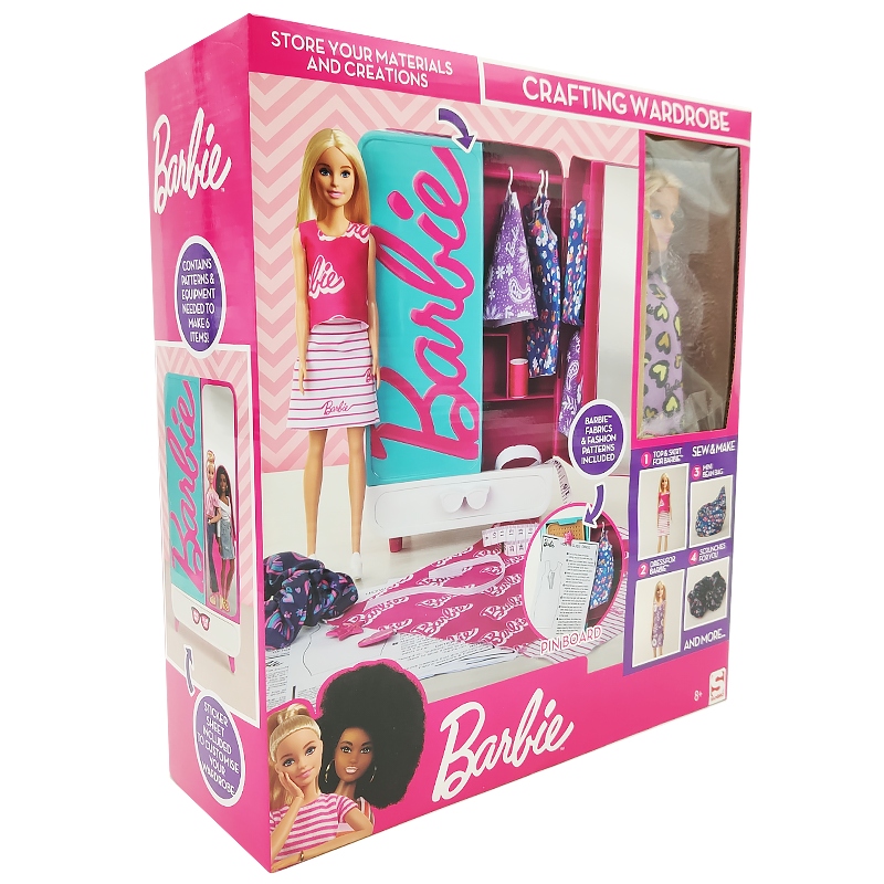LUTKA BARBIE GARDEROBER