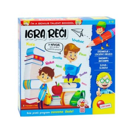 MALI GENIJE SR EDUKATIVNA IGRA RECI