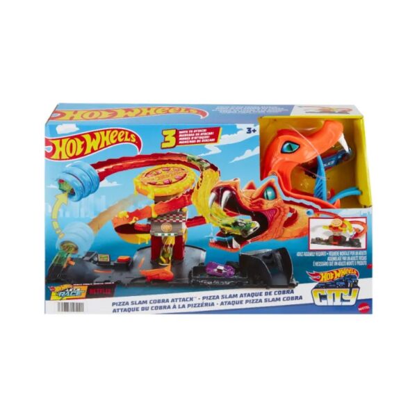 HOT WHEELS CITY KOBRA PIZZA SHOP