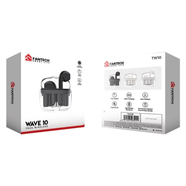 Bluetooth slusalice Fantech Wave 10 crne - Image 2