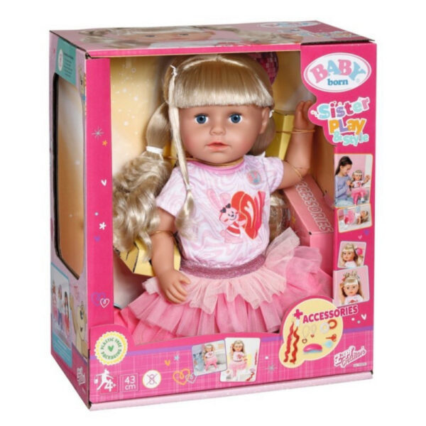 BABY BORN PRINCESS STYLING TORZO