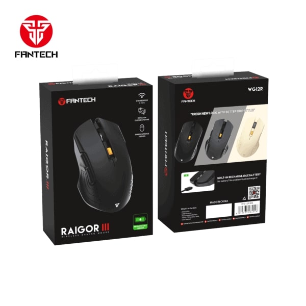 Mis Wireless Fantech WG12R raigor III crni - Slika 3