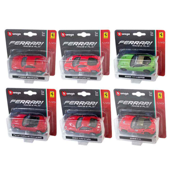 BURAGO FERRARI RP VEHICLES 1:43