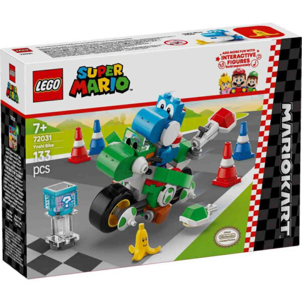 LEGO SUPER MARION KART YOSHI BIKE 72031