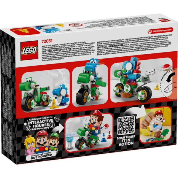 LEGO SUPER MARION KART YOSHI BIKE 72031 - Image 2