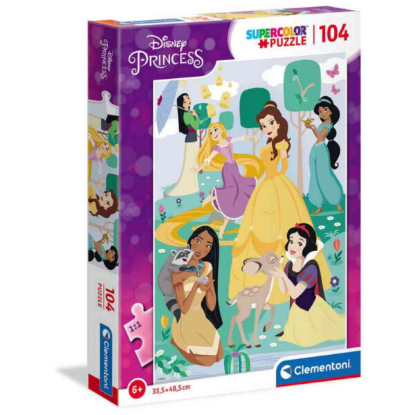 CLEMENTONI PUZZLE 104 DISNEY PRINCES