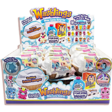 WASHLINGS HAMPER SET WITH 2 LAUNDRY