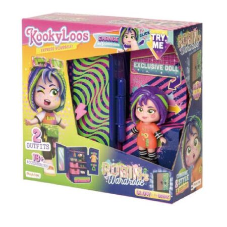 KOOKYLOOS S PLAYSET ROBIN S WARDROBE