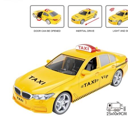 MAGZY WHEEL AUTOMOBIL 1:16 TAXI SA ZVUKOM I SVETLO