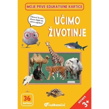 Zrnce kartice Učimo životinje Latinica