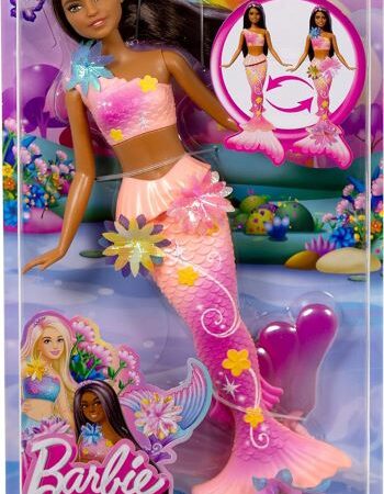 BARBIE MAGICNA CVETNA SIRENA BRINETA