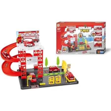 NTOYS VATROGASNI SET SA 4 AUTICA