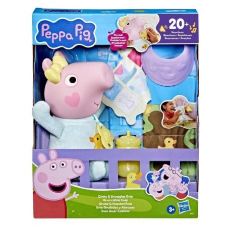PEPPA PIG OINKS AND SNUGGLES EVIE SET