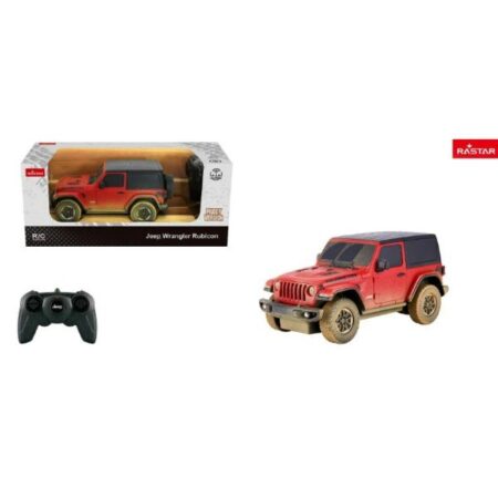 AUTO JEEP WRANGLER RUBICON MUDDY 1:24 R/C