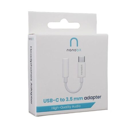 Adapter za slusalice Nanobit Type-C na 3.5mm