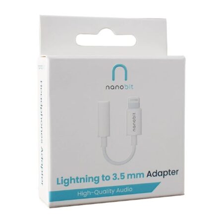 Adapter za slusalice Nanobit NB306 Lighting na 3.5
