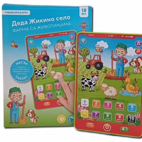 EDUKATIVNI TABLET DEDA ZIKINA FARMA