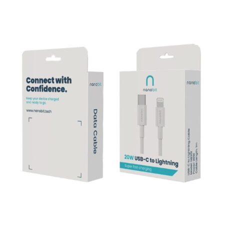 Kabel Nanobit NB201 Type-C na iPhone Lighting 20W