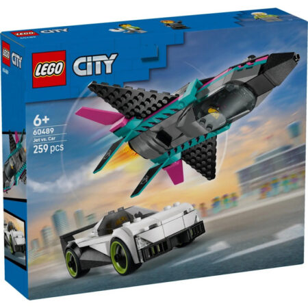LEGO CITY JET VS CAR 60489