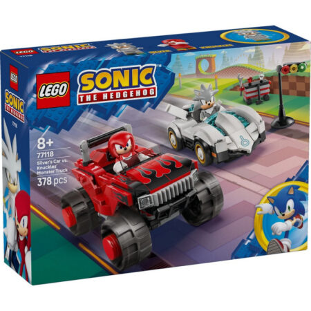 LEGO SONIC SILVERS CAR VS KNUCKLES 77118