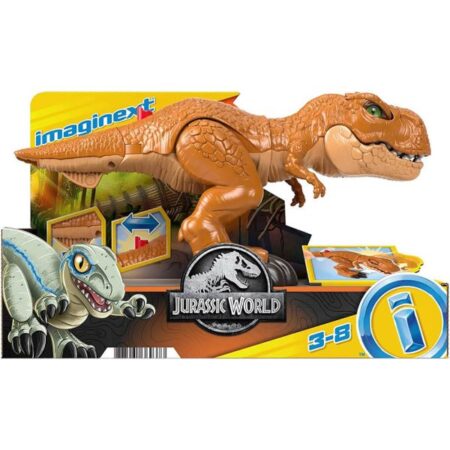 JURASSIC WORLD FIGURA THRASHIN ACTION TREX DINOSAU