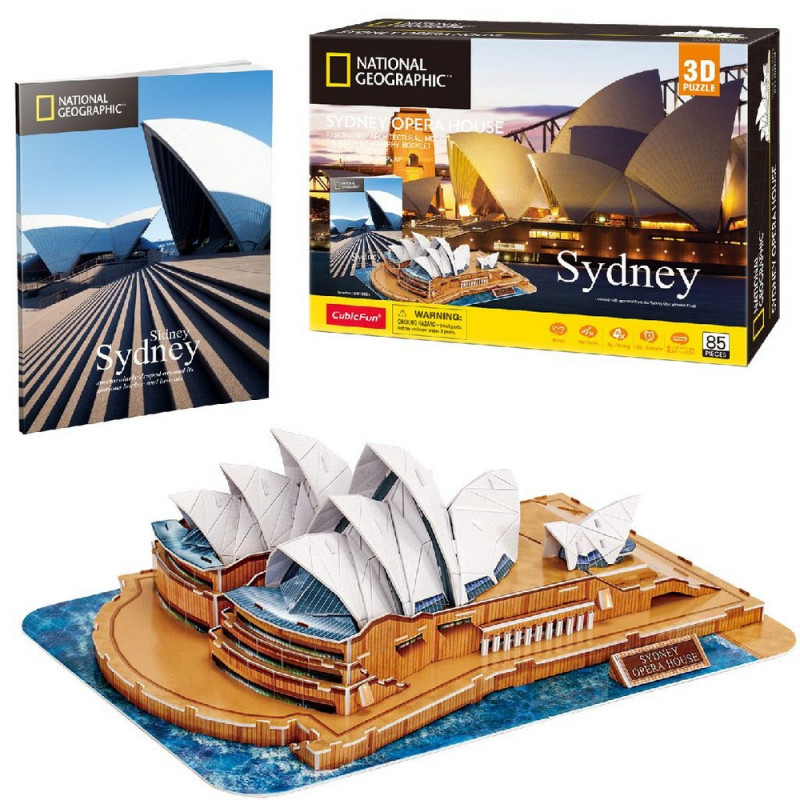 CUBIC FUN SIDNEJ OPERA 3D PUZZLE