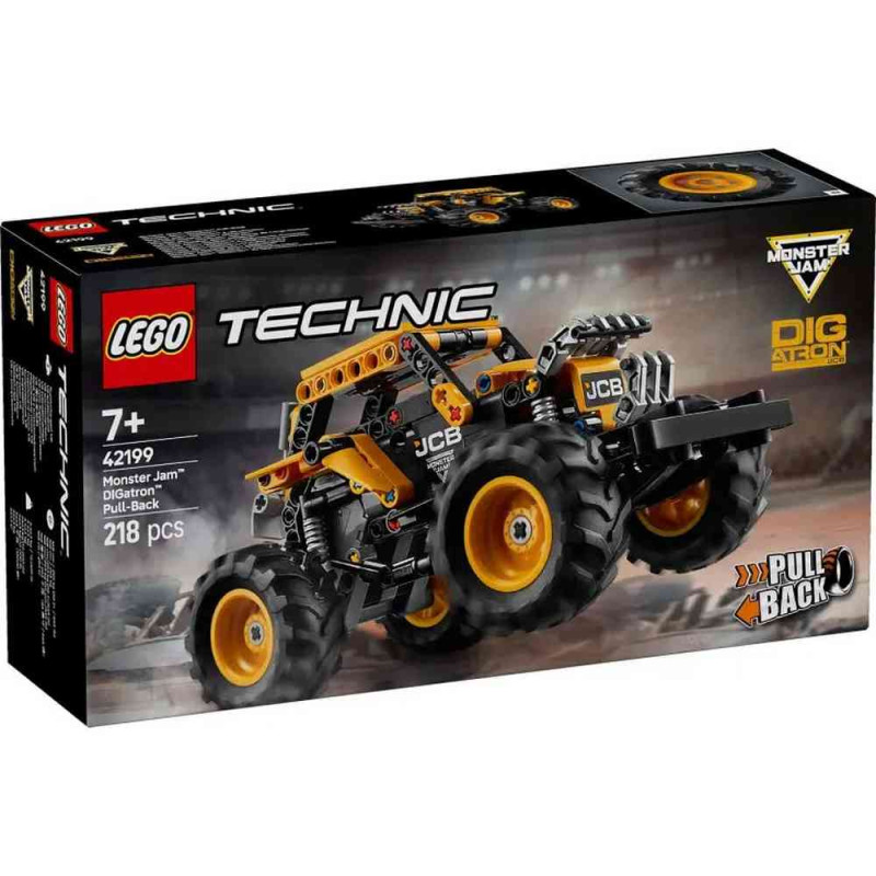 LEGO TECHNIC MONSTER JAM DIGATRON PULL BACK 42199