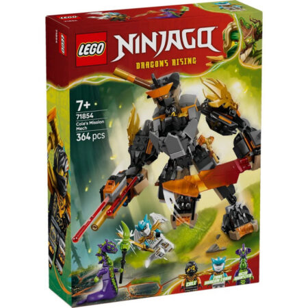 LEGO NINJAGO COLES MISSION MECH AND DRAGON 71854