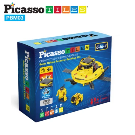 PICASSO TILES SOLARNI UFO ROBOT SET 6 U 1