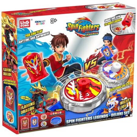 SPIN FIGHTERS LEGENDS DELUXE SET