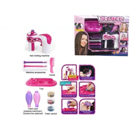 SET ZA ULEPSAVANJE KOSE SARA S BRAIDED LOCKS