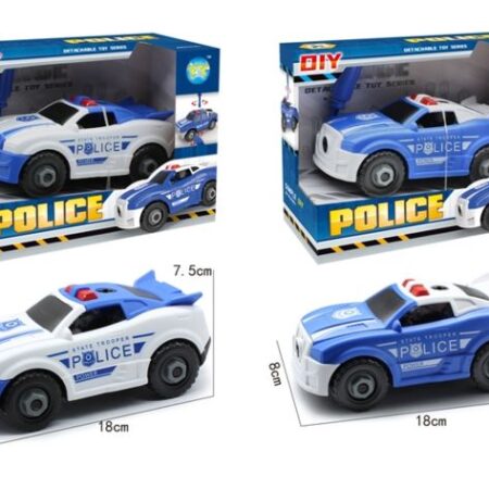 AUTO POLICIJSKI U KUTIJI 18 CM