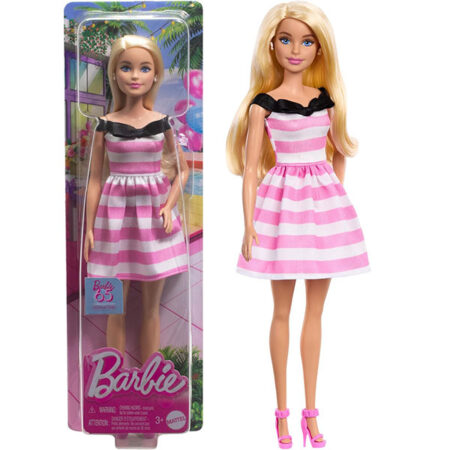 BARBIE LUTKA 65 TH ANNIVERSARY PINK